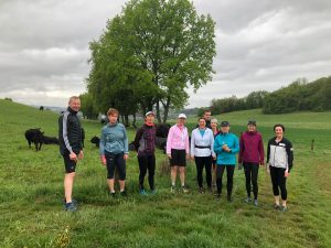 Photo groupe entrainement course 1er mai 2021